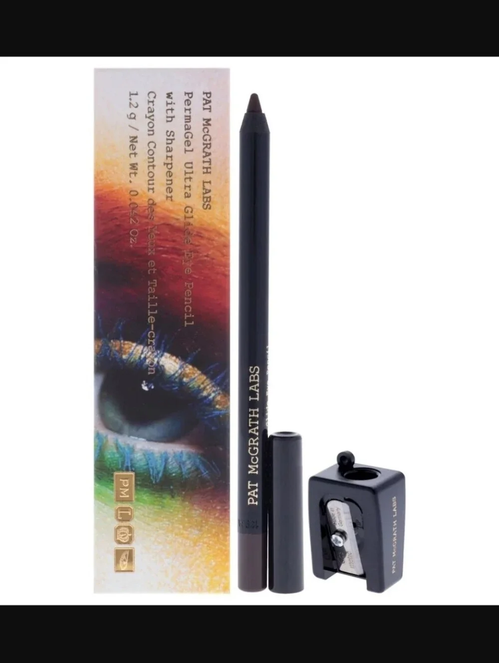 PAT McGRATH LABS PermaGel Ultra Glide Eye Pencil with Sharpener BNIB
